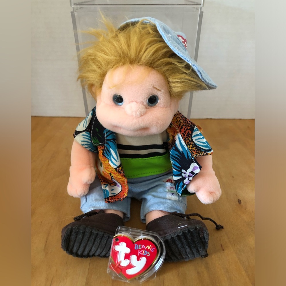 TY Beanie kids collection Chipper Plush Doll with Outfit